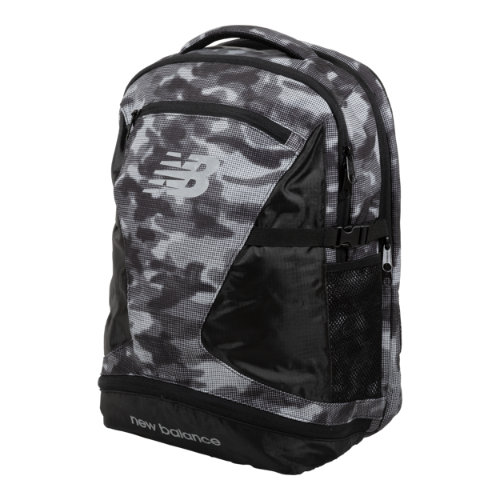New Balance Unisex Champ Backpack In Black/grey