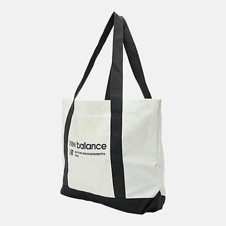 New Balance Linear Heritage Canvas Tote Bag, LAB13082ACK image number null