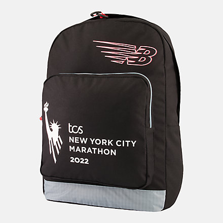 New Balance NYC Marathon Backpack, LAB23040BK image number null