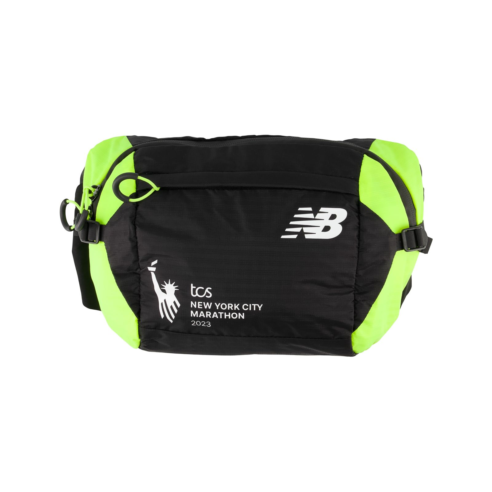 New Balance Unisex Athletics Waist Bag - Black/White (Size OSZ)