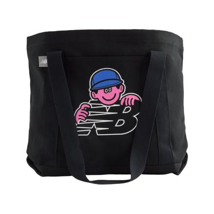 New Balance Graphic By Face Oka Tote, BLACK, LAB51609BK