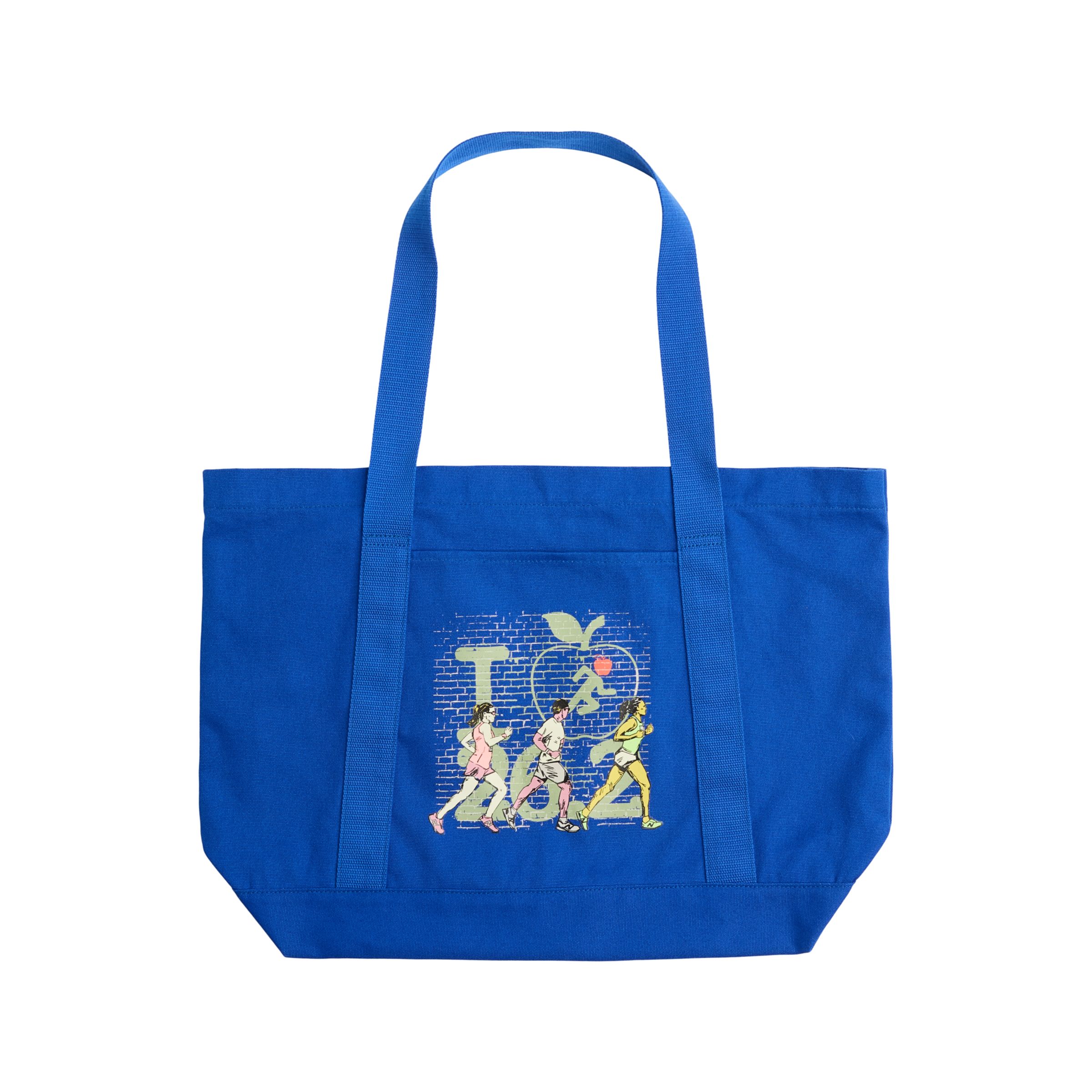 New Balance Unisex Nyc Classic Canvas Tote In Blue