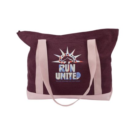 United Airlines Half Canvas Tote