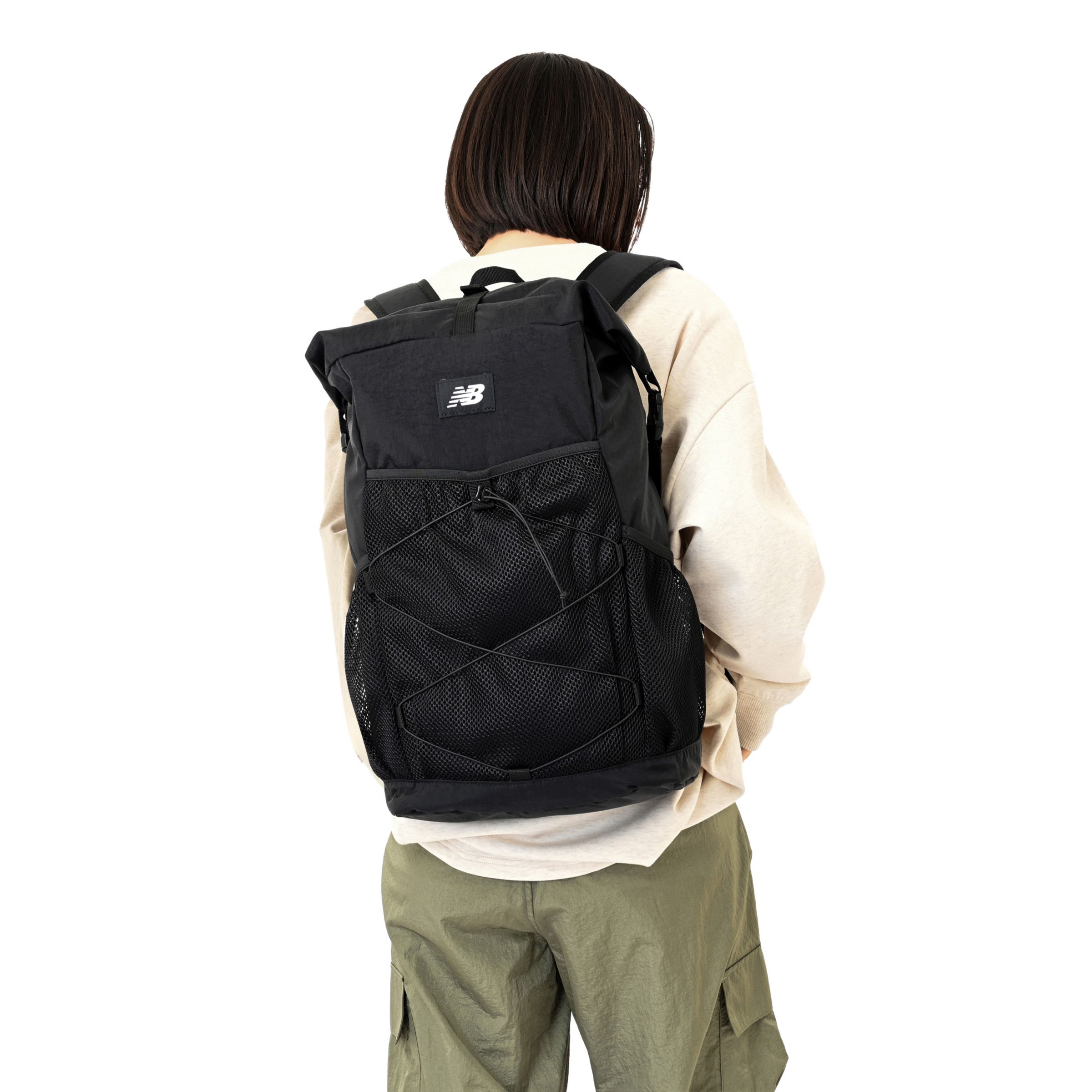 ロールトップバックパック