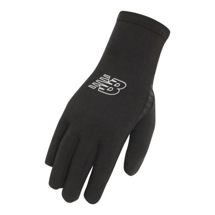 New Balance Women's Cold Weather Performance Gloves Large/X-Large Black  (Onyx Grid Fleece)