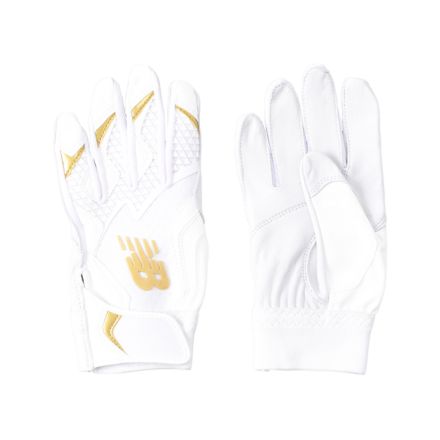 New Balance Japan Youth Batting Glove, BLACK, LAG45602WT