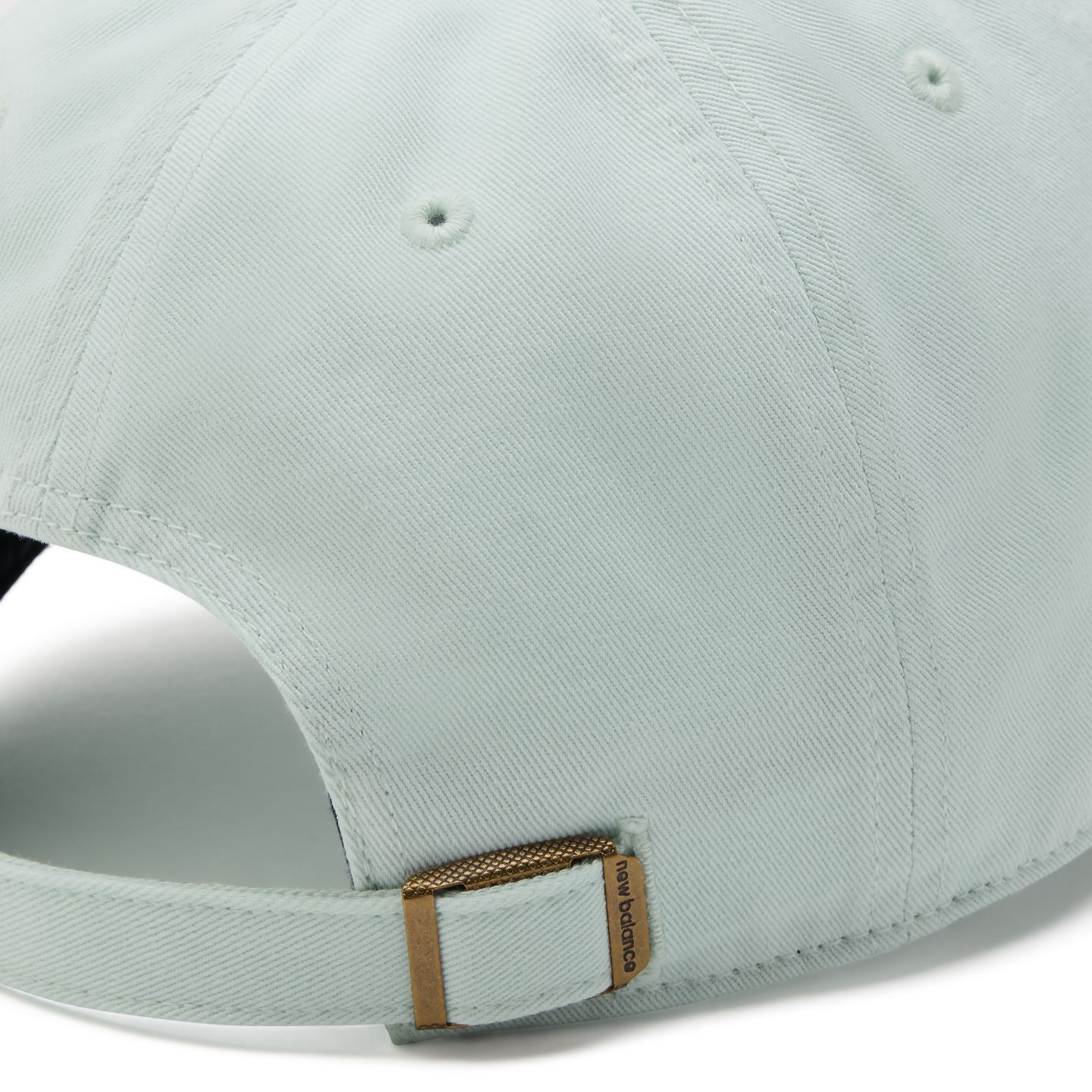 Мужской головной убор New Balance '47 Clean Up Hat, цвет: Нефритовый / Белый — фото 4