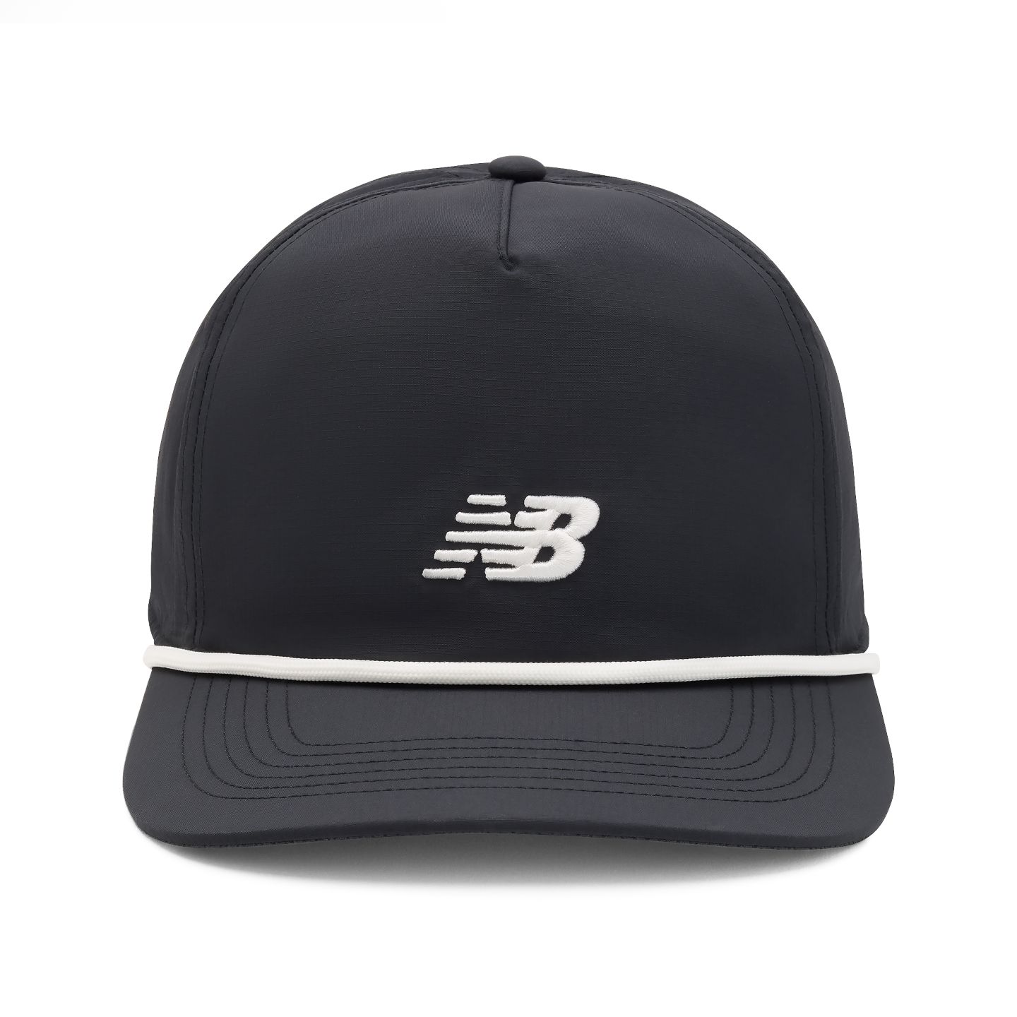 Мужской головной убор New Balance '47 Hitch with Rope Hat, цвет: Чёрный / Белый — фото 1