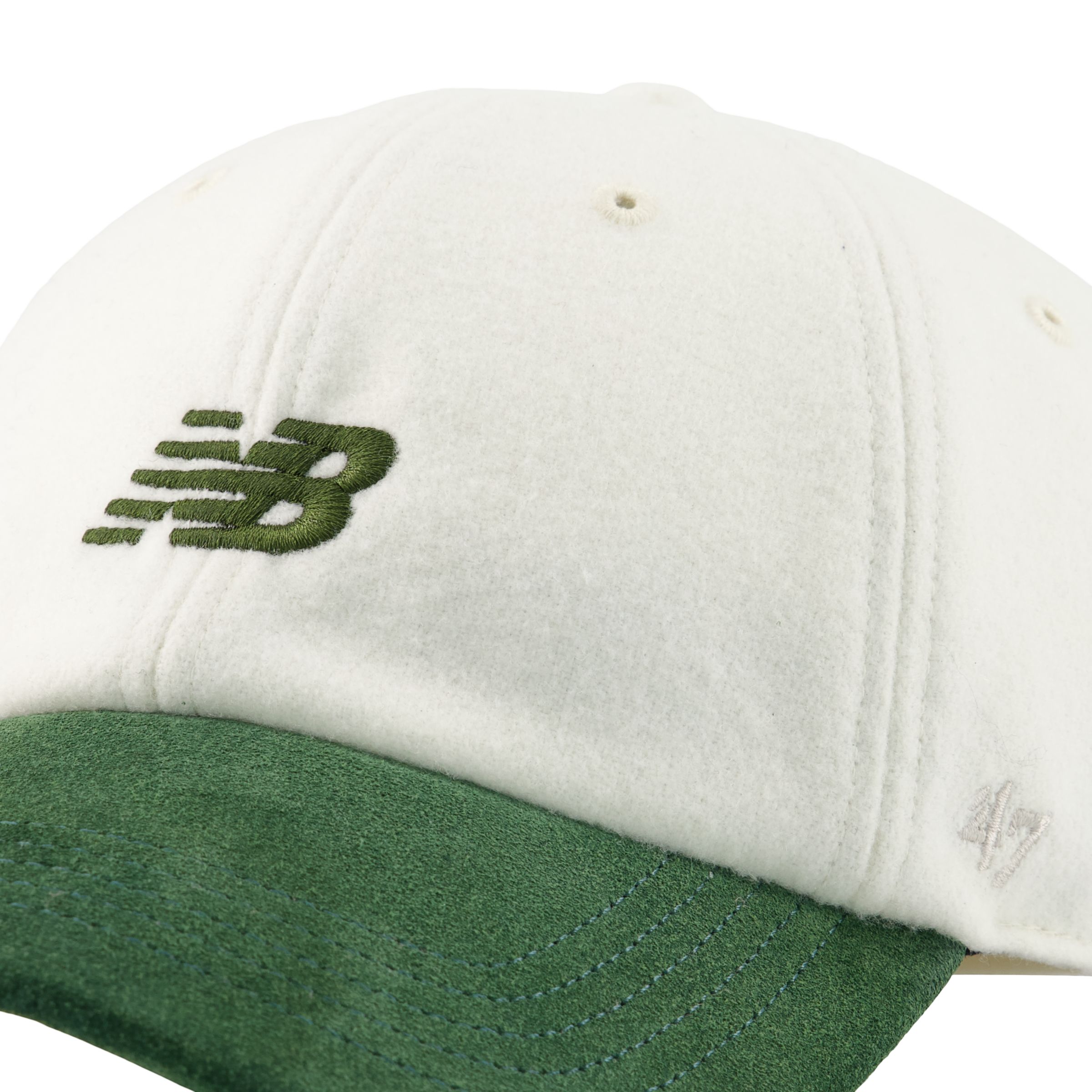 47 Clean Up羊毛麂皮鴨舌帽