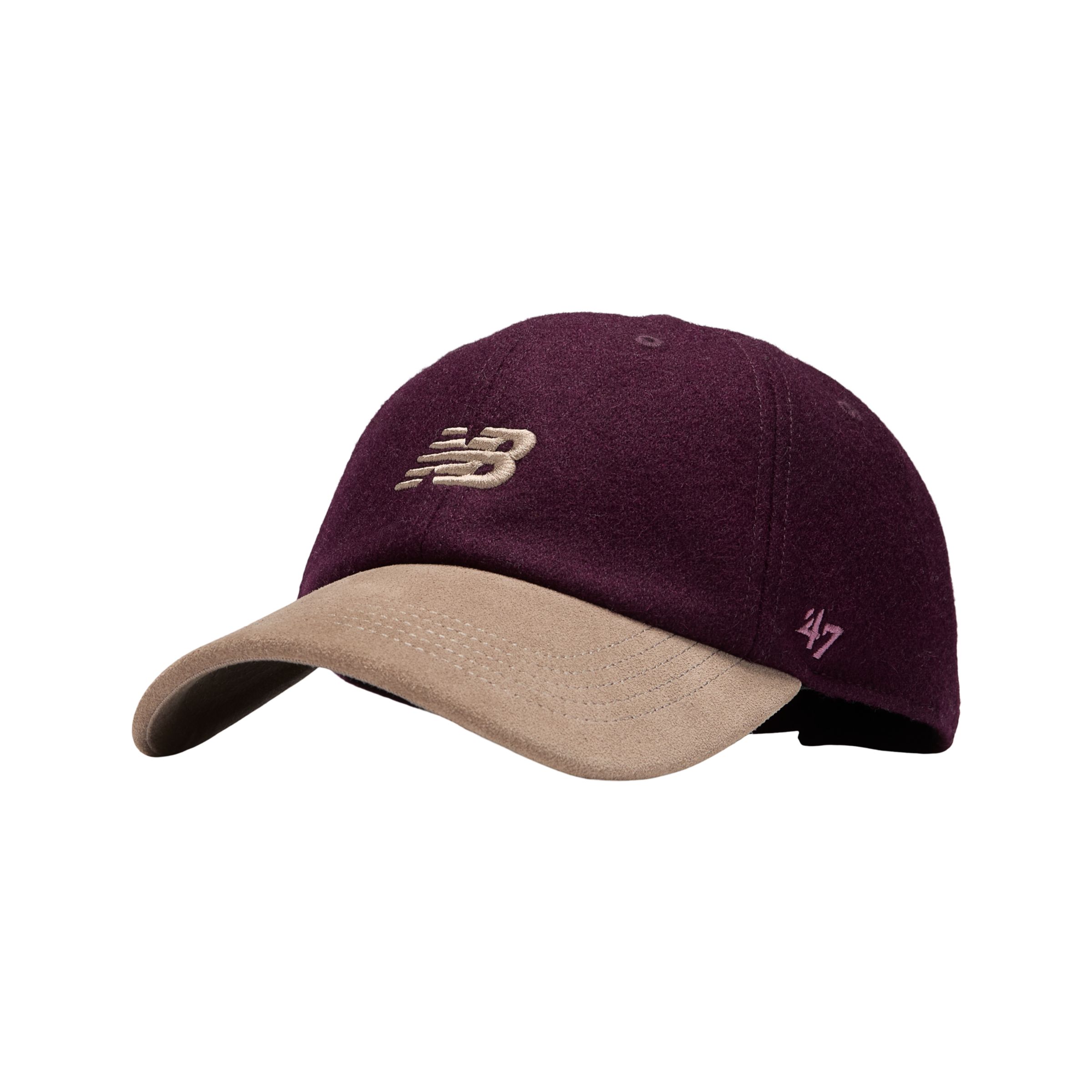 New Balance '47 Clean Up Wool Suede Hat In Brown