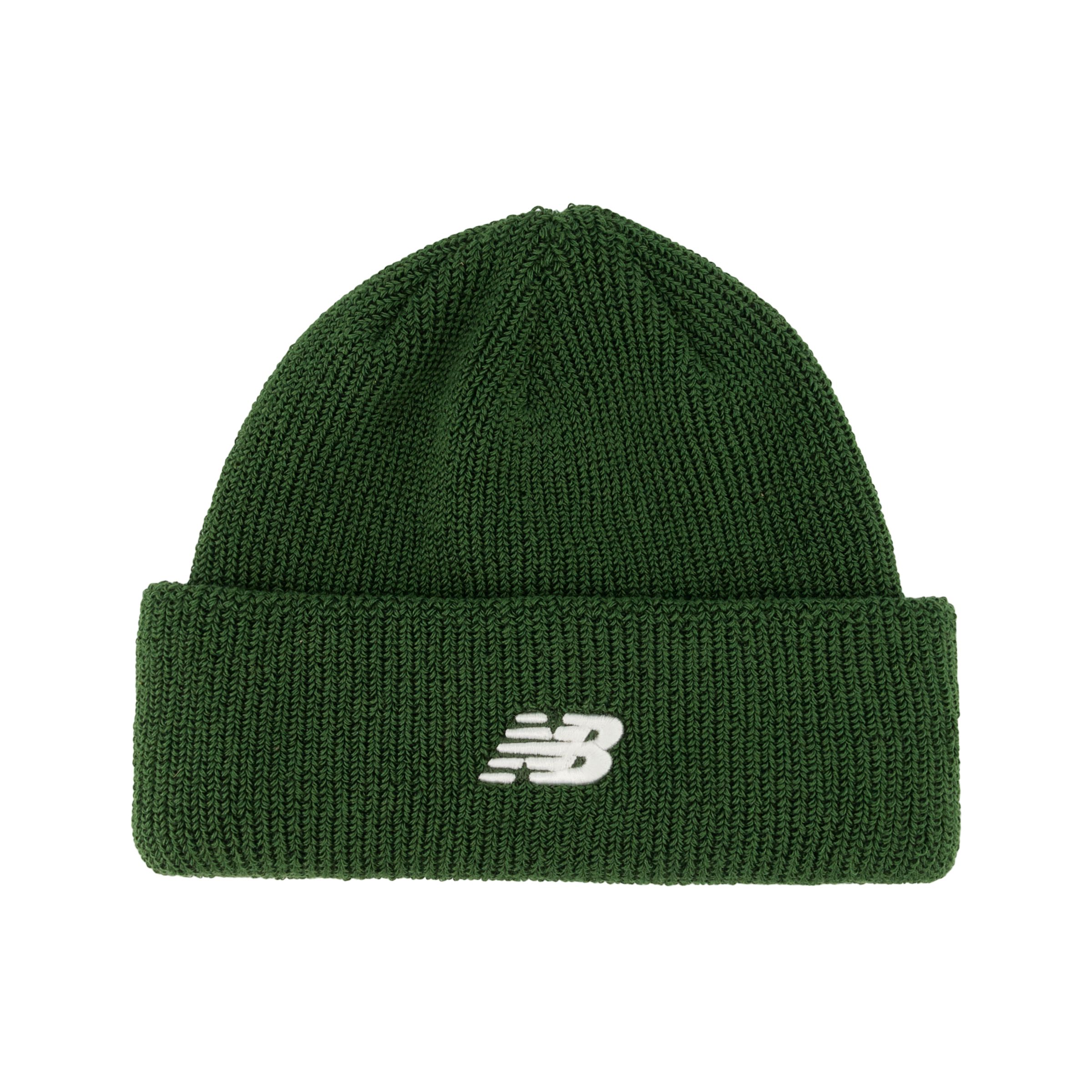 New Balance Unisex '47 Cuff Knit Hat In Green