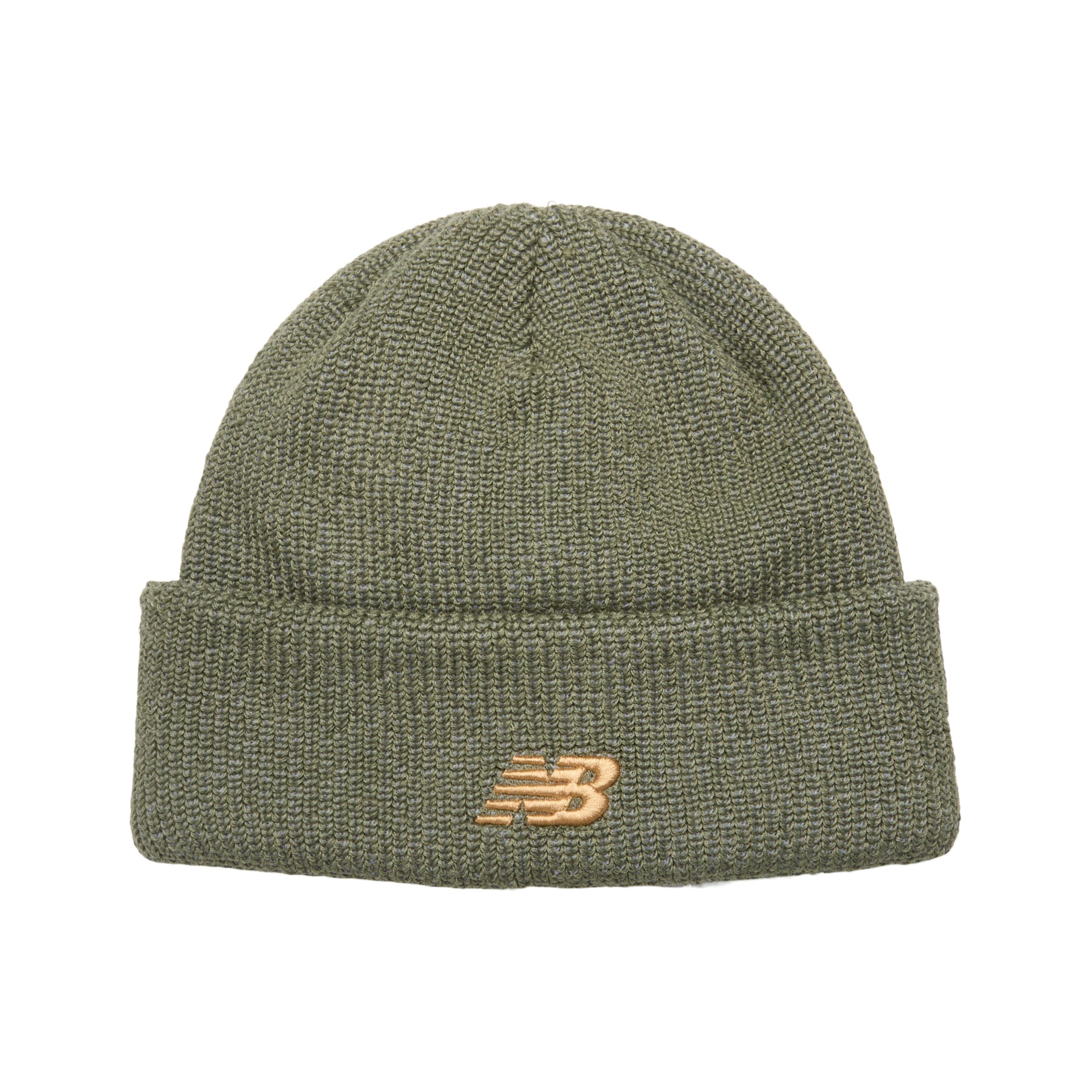New Balance Unisex '47 Cuff Knit Hat In Green