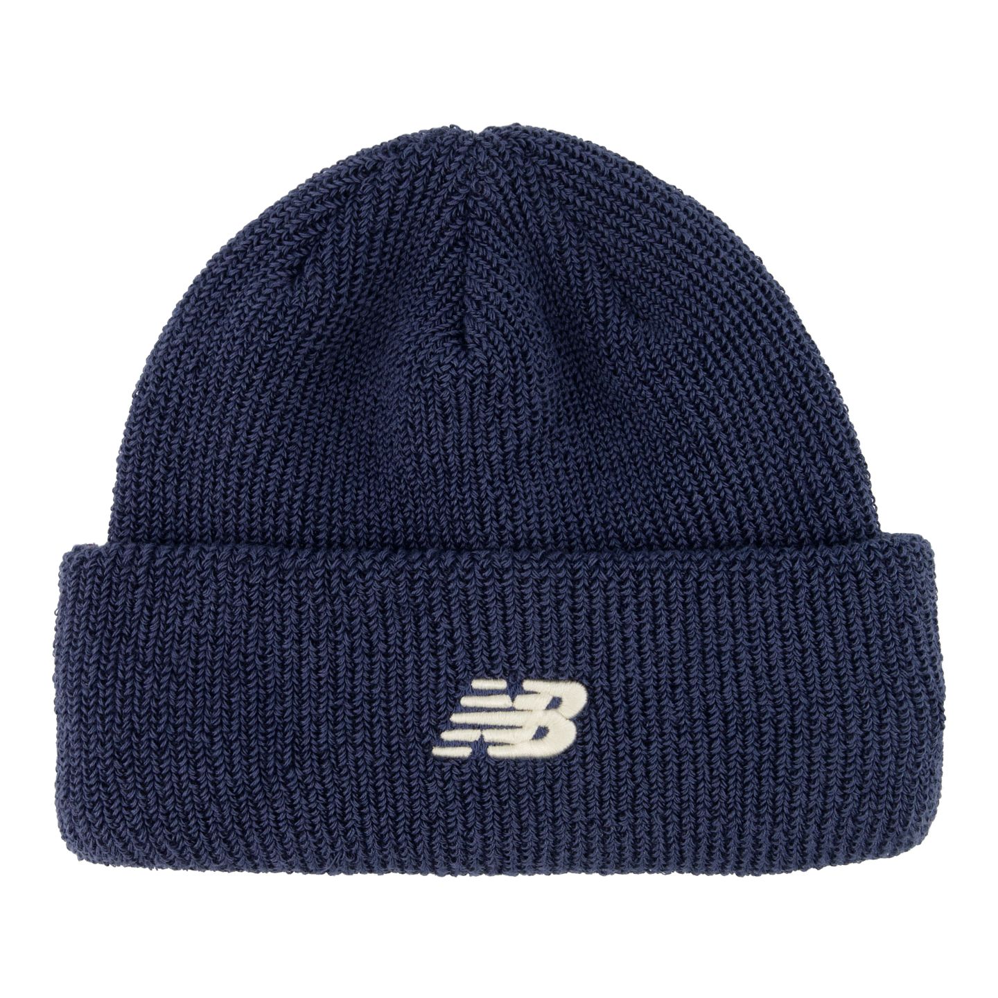 Мужская шапка New Balance '47 Cuff Knit Hat, цвет: Синий меланжевый — фото 1