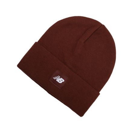 Cuffed Beanie Flying NB Logo, RICH OAK, LAH13034ROK