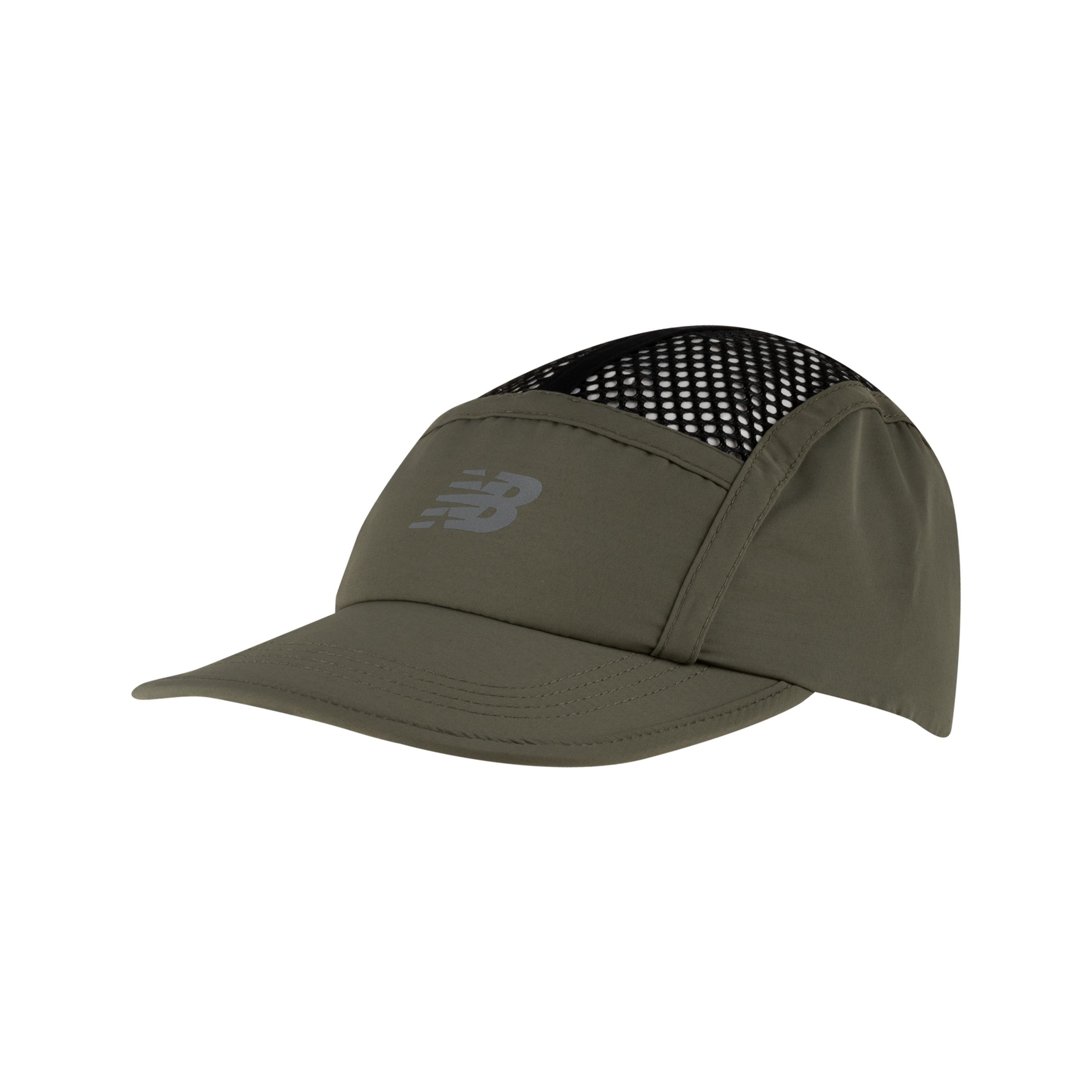 New Balance Unisex Running Stash Hat In Green