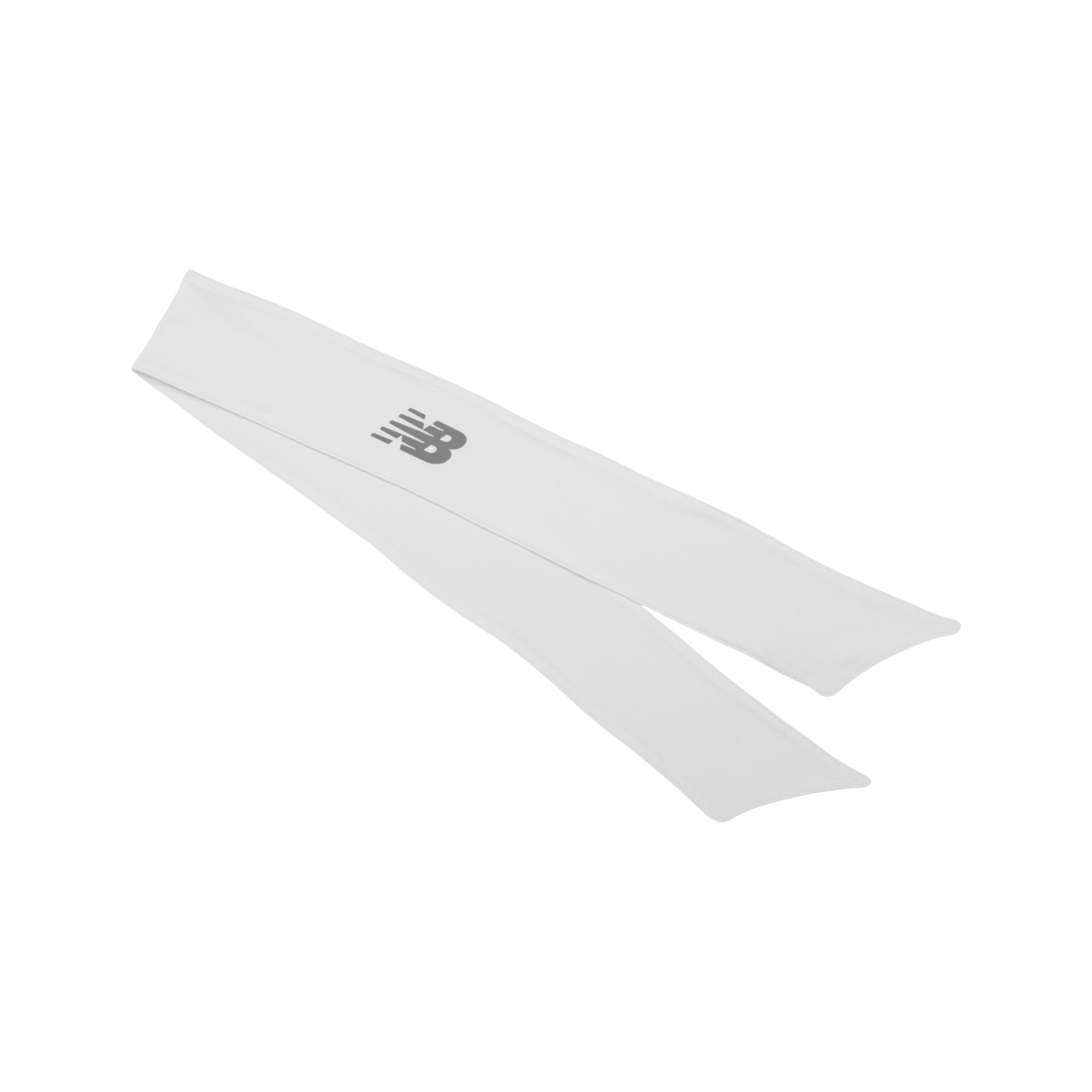 New Balance Unisex Tieback Headband In White