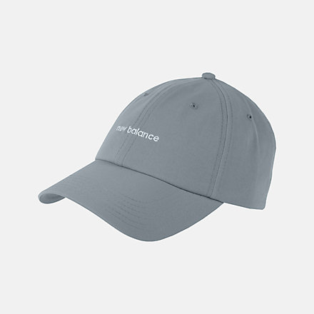 Unisex 6 Panel Linear Logo Hat