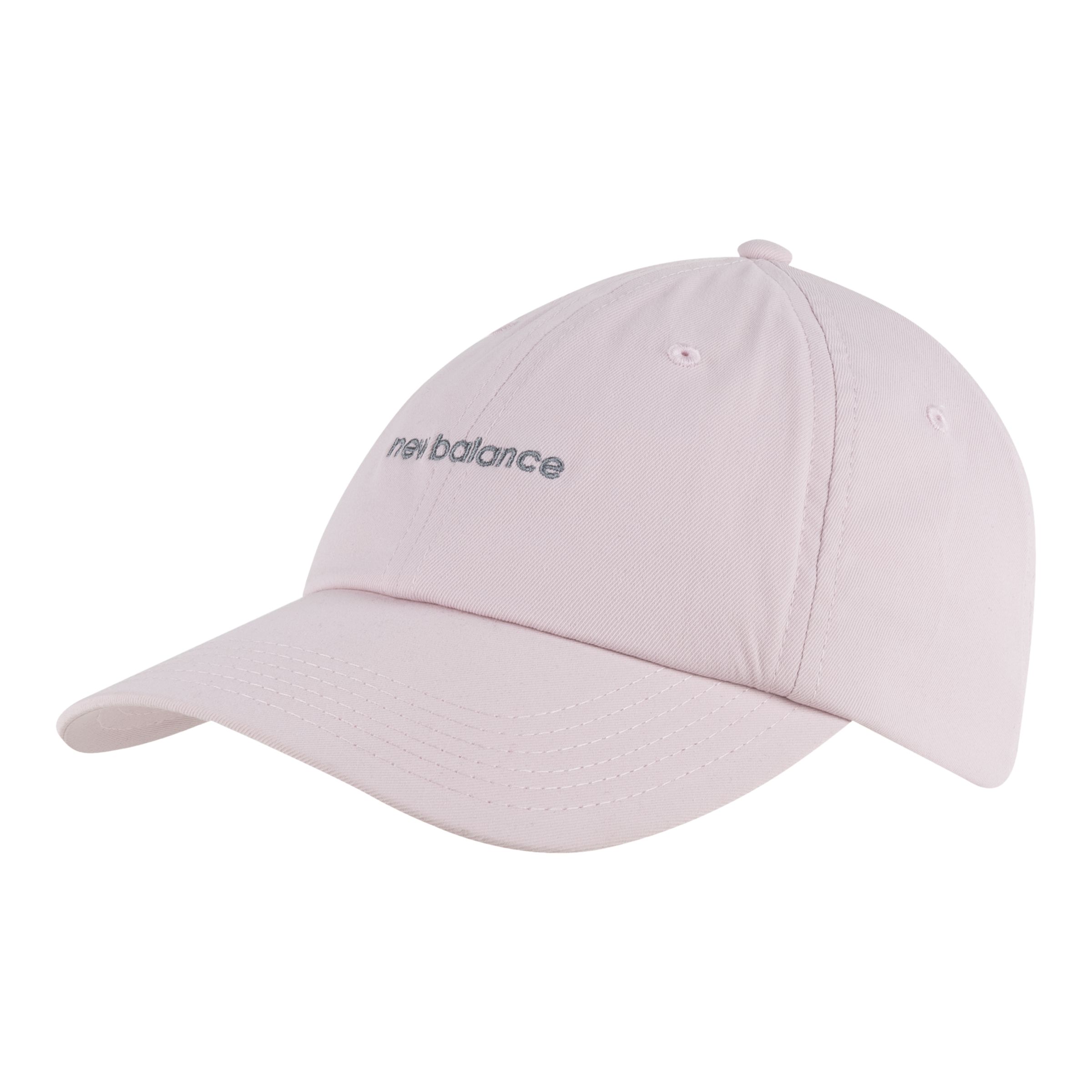 

New Balance Unisex 6 Panel Linear Logo Hat Pink - Pink