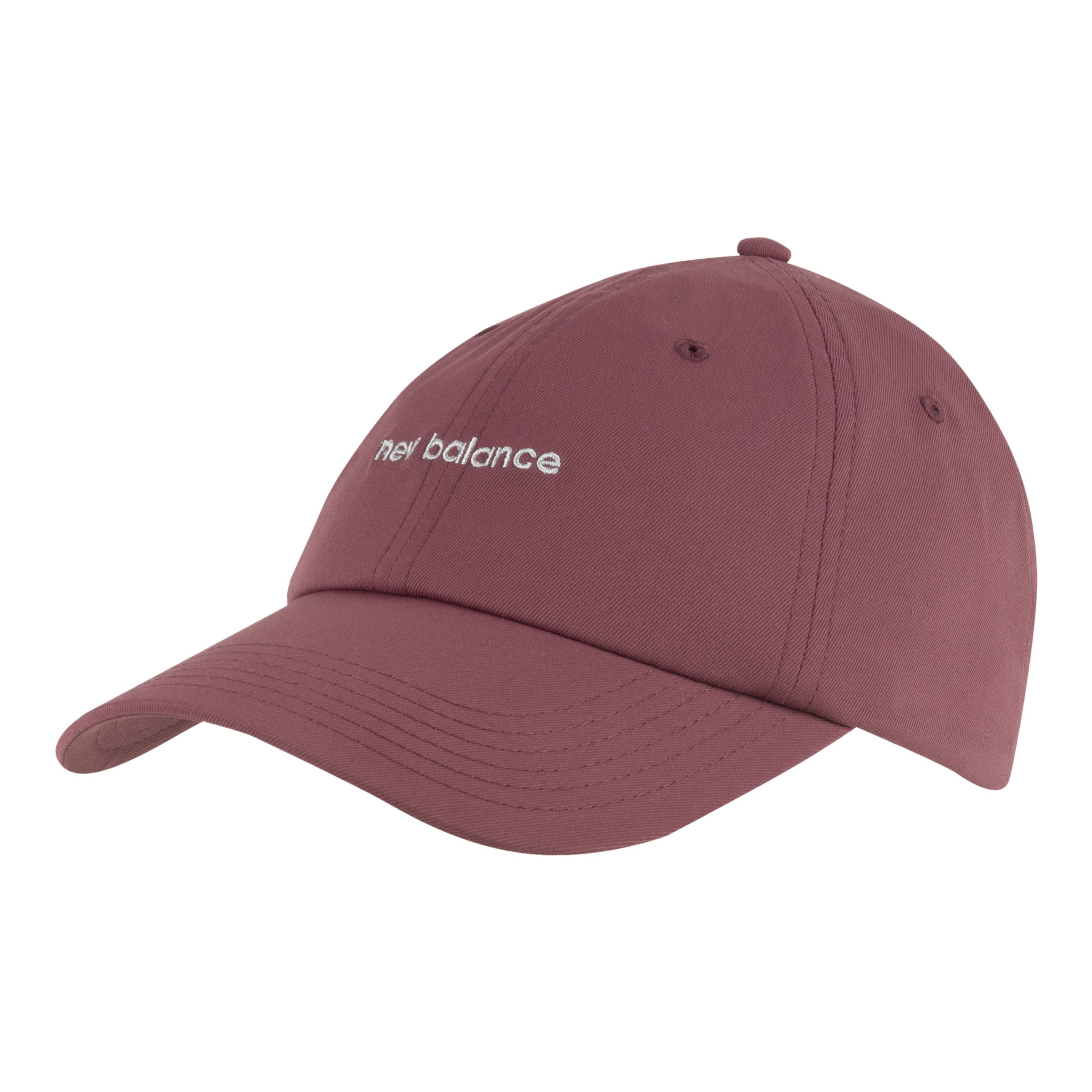 

New Balance Unisex 6 Panel Linear Logo Hat Red - Red