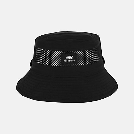 New Balance Lifestyle Bucket Hat, LAH21101BK image number null