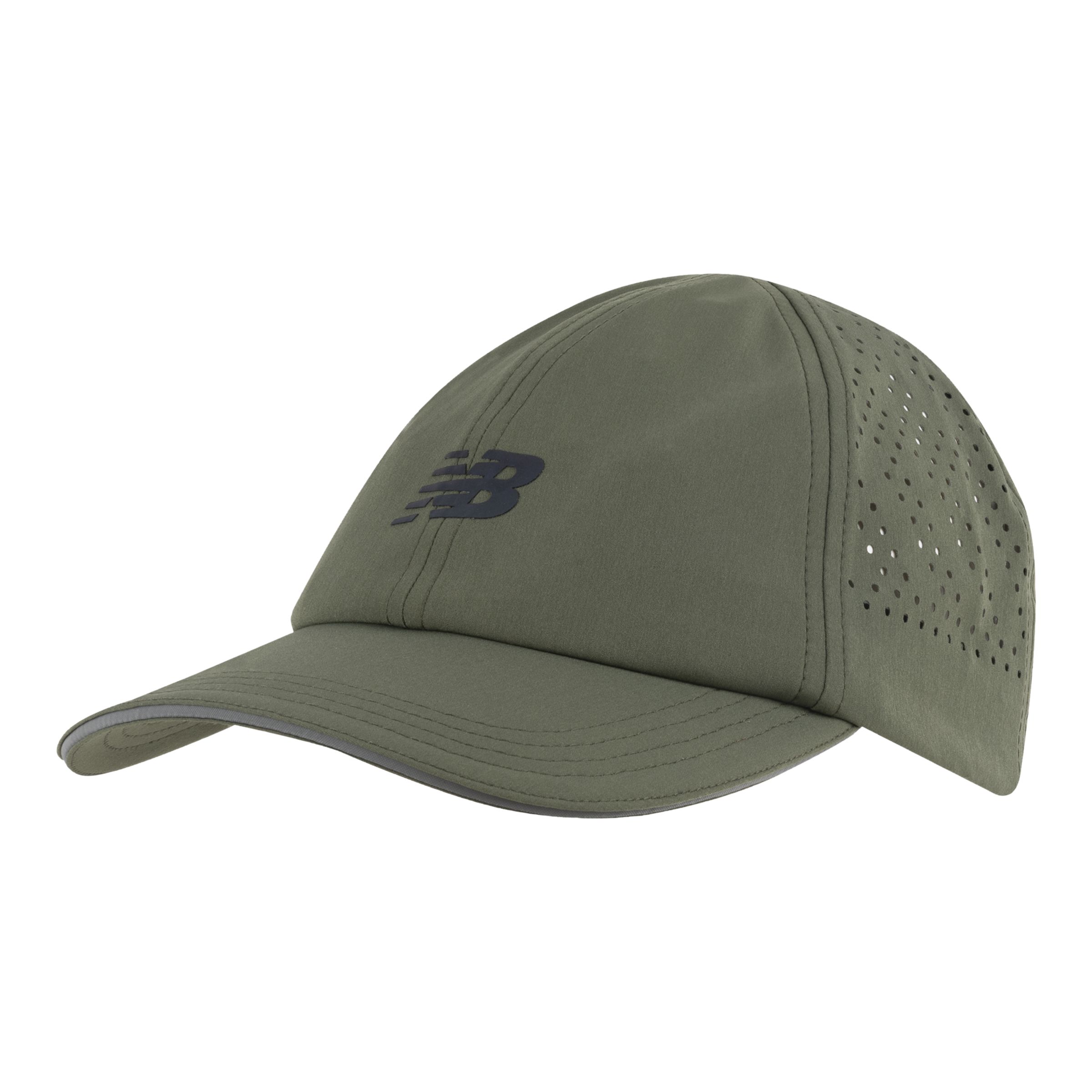 

New Balance Unisex 6 Panel Laser Performance Hat Green - Green