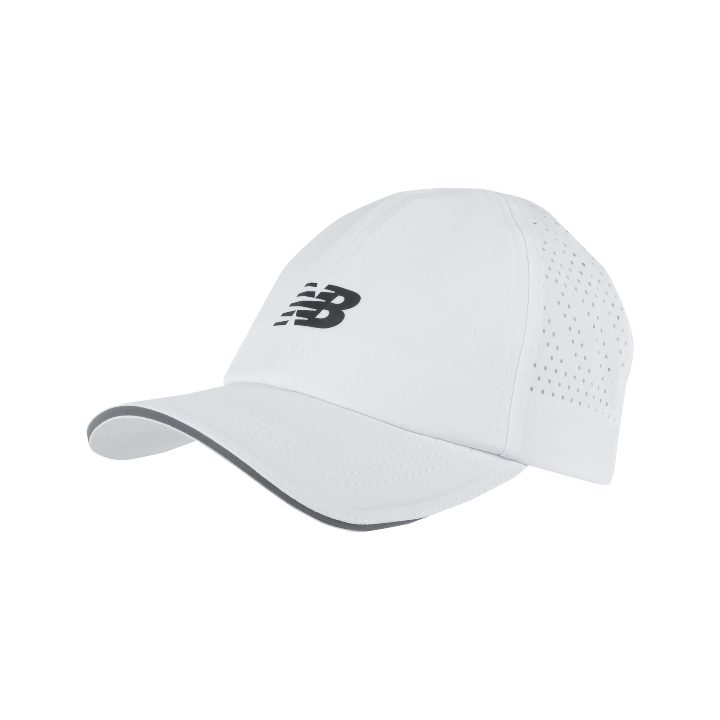 New Balance Unisex Laser Performance Run Hat In White