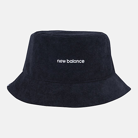 New Balance Terry Lifestyle Bucket Hat, LAH21108BK image number null