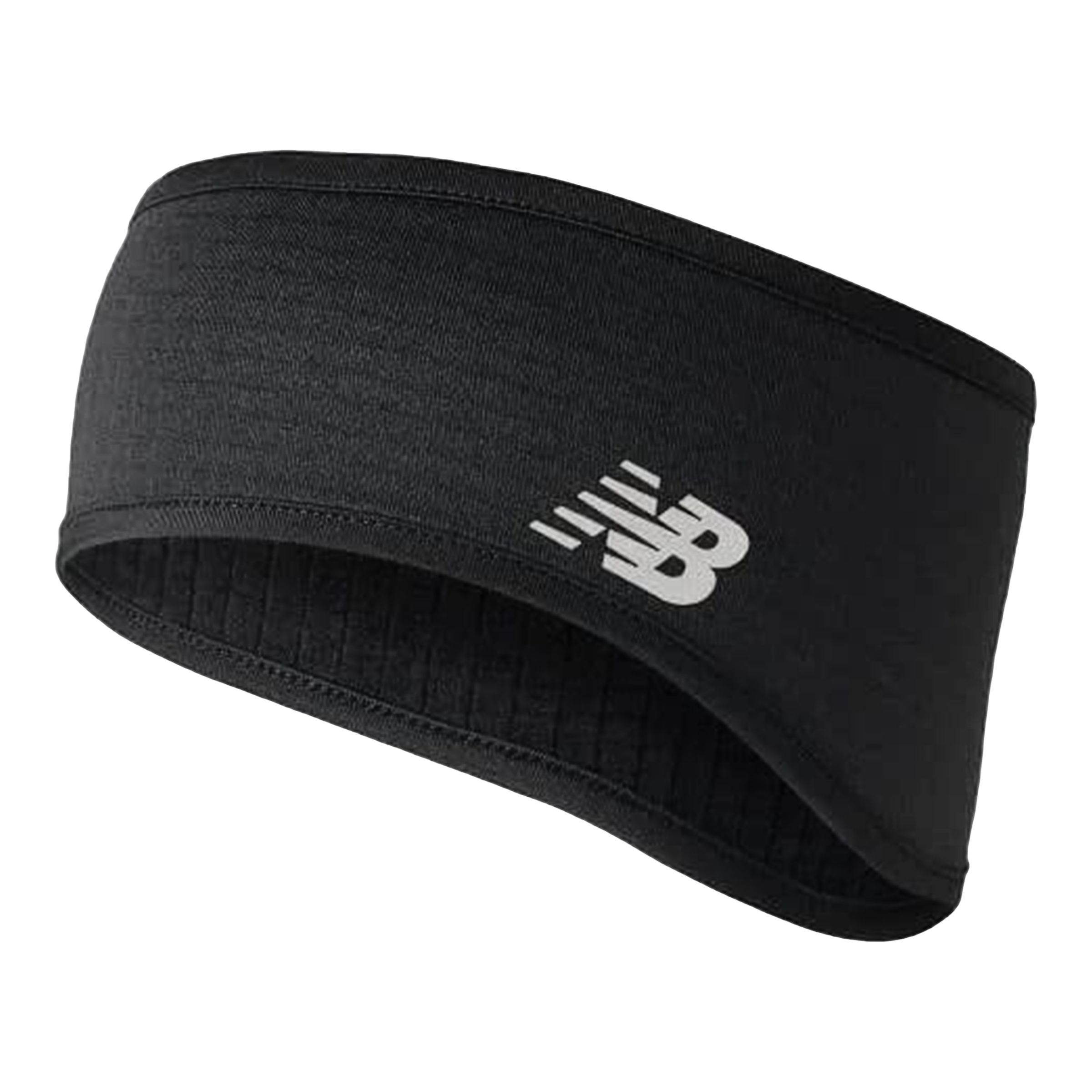 

New Balance Unisex Onyx Grid Fleece Headband Black - Black