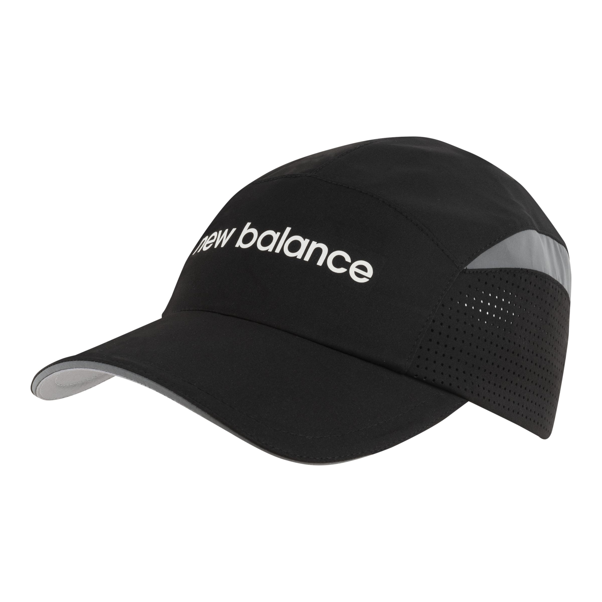 

New Balance Unisex 5 Panel Laser Running Hat Black - Black