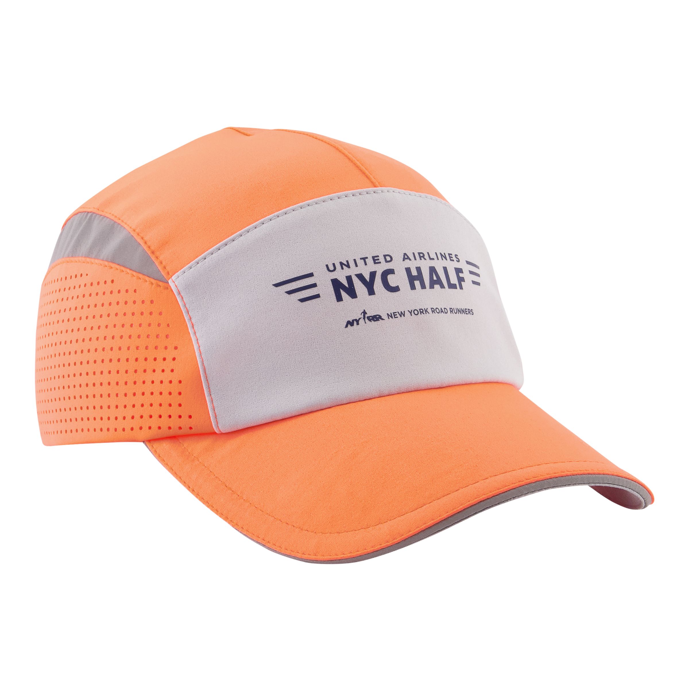 

New Balance Unisex United Half 5 Panel Laser Run Hat Orange - Orange