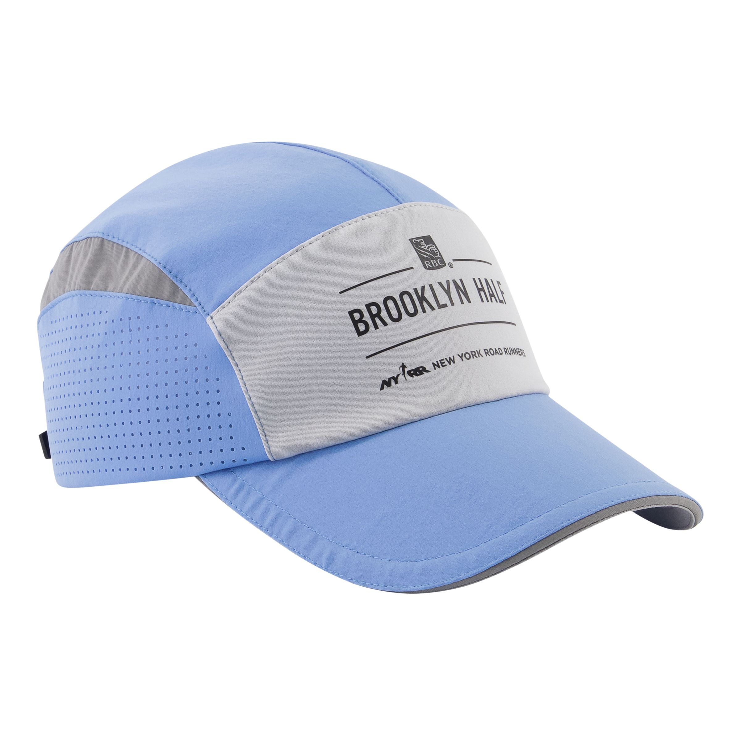 

New Balance Unisex Brooklyn Half 5 Panel Laser Run Hat Blue - Blue