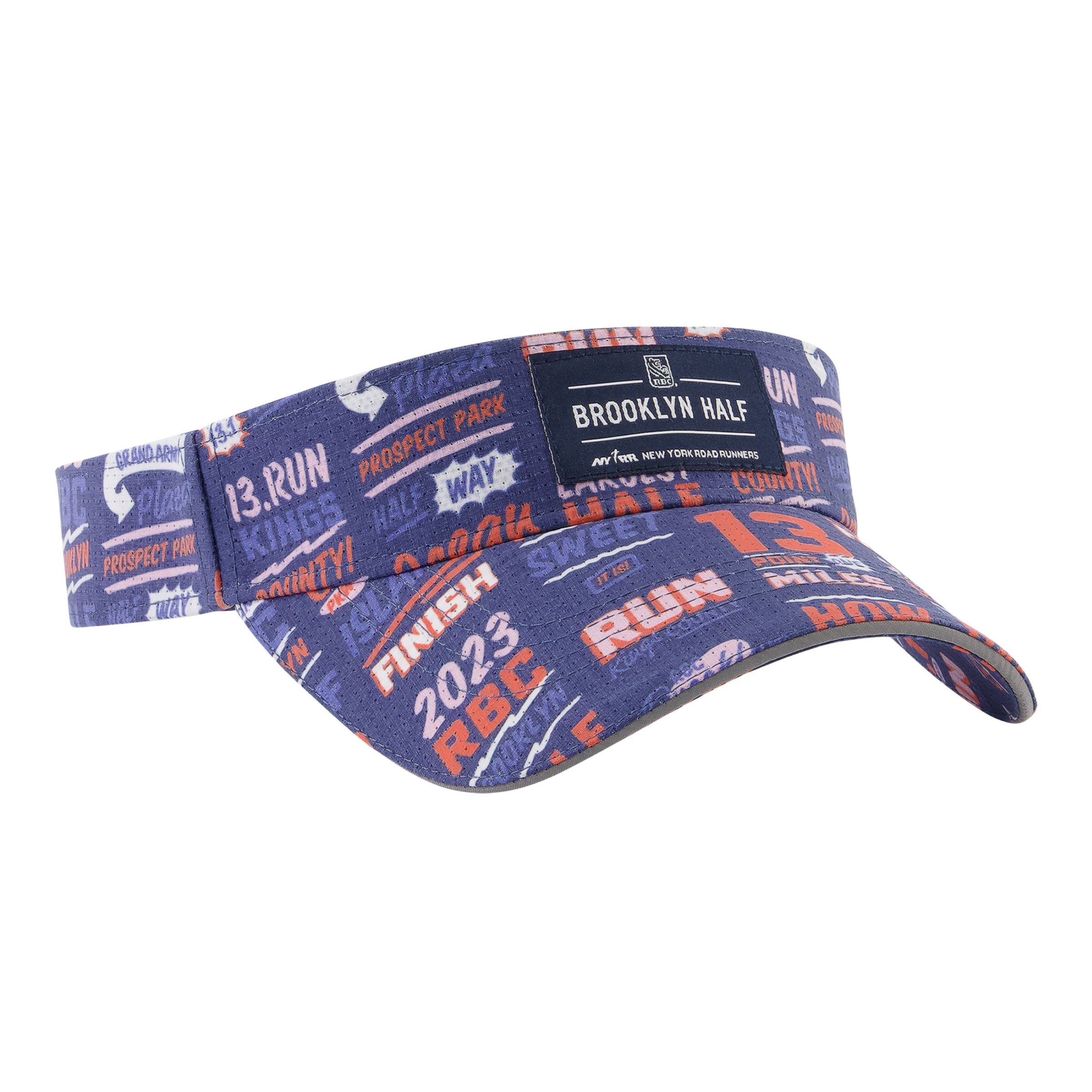 

New Balance Unisex Brooklyn Half Performance Visor Print / Pattern / Misc - Print / Pattern / Misc