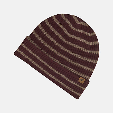 New Balance Winter Watchman Stripe Beanie, LAH33002NBY image number null