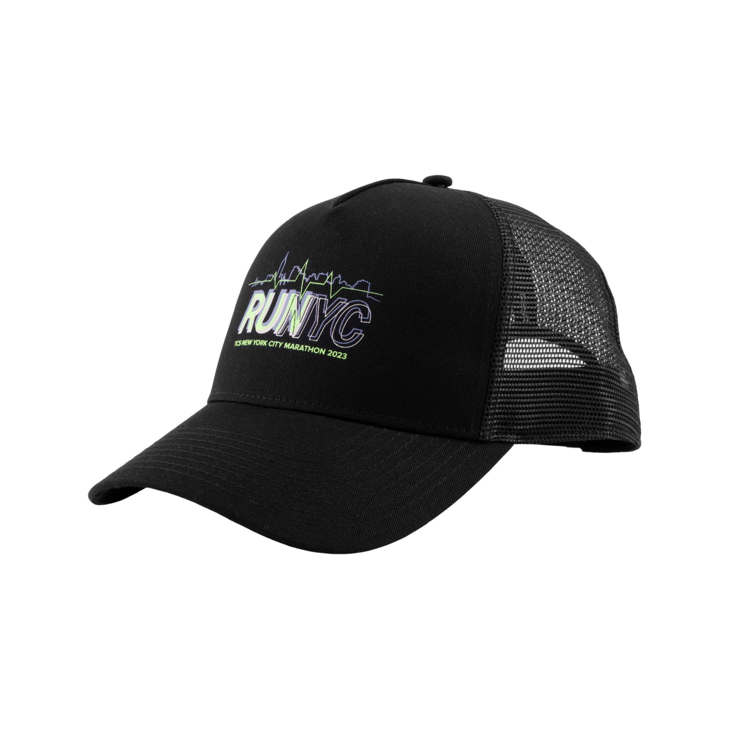 

New Balance Unisex NYC Marathon Trucker Hat Black - Black