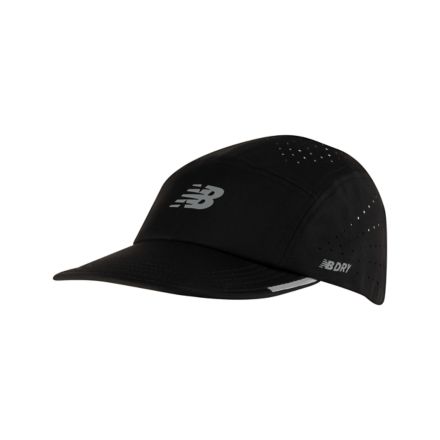5 Panel Pro Run Hat, BLACK, LAH41001BK