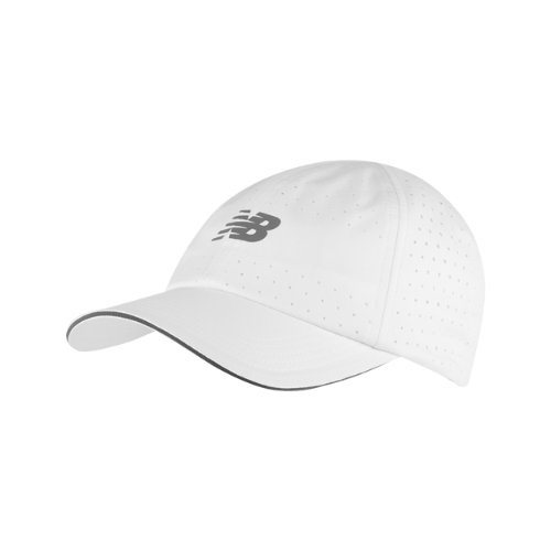 New Balance Unisex 6 Panel Pro Run Hat In White