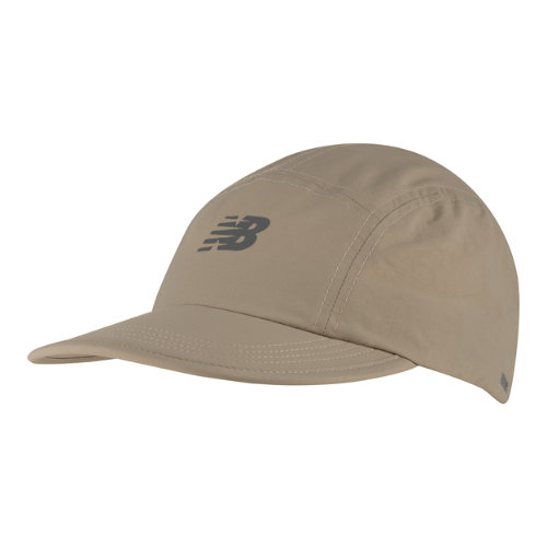New Balance Unisex 5 Panel Everyday Trainer Hat In Brown