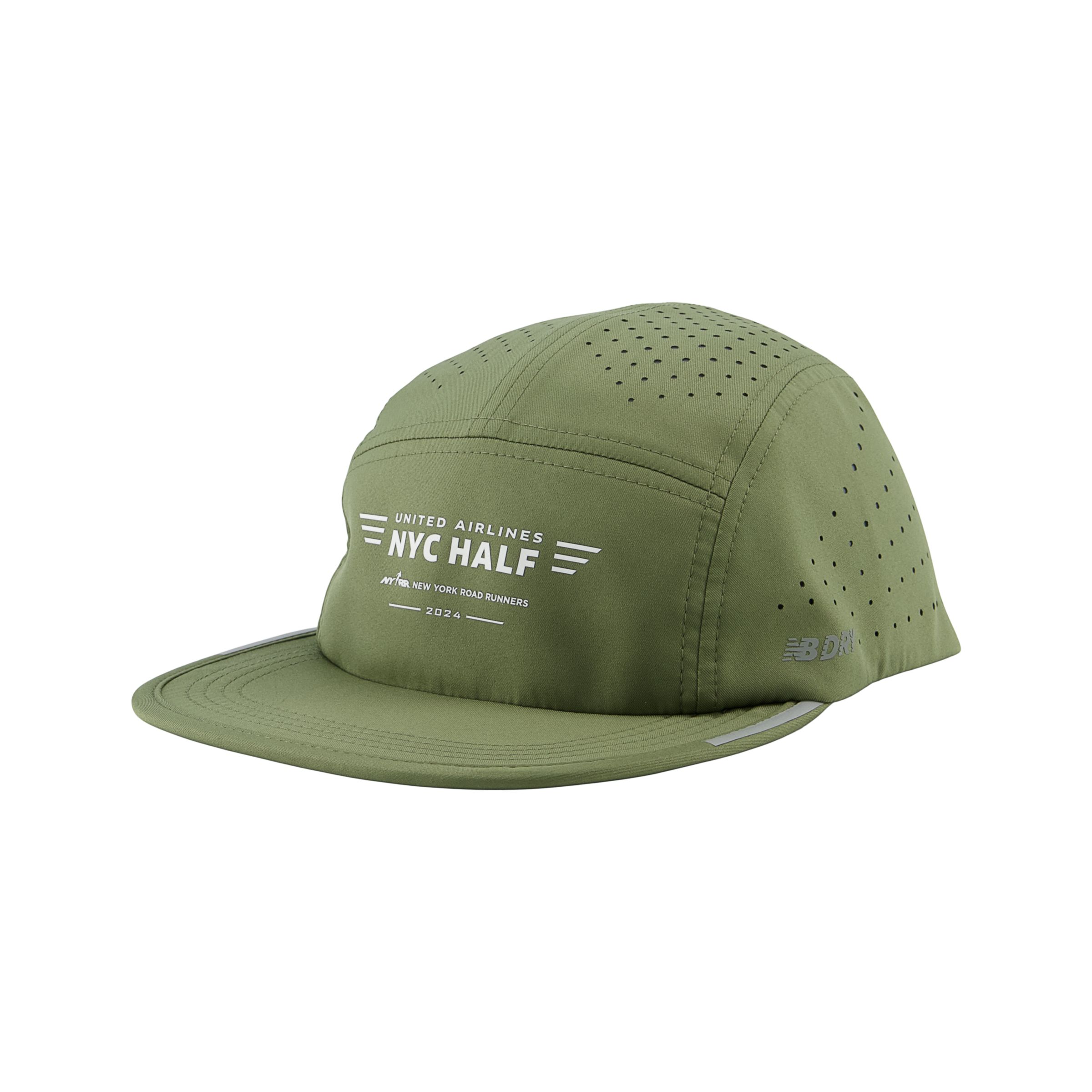 

New Balance Unisex United NYC Half 5 Panel Pro Run Hat Green - Green