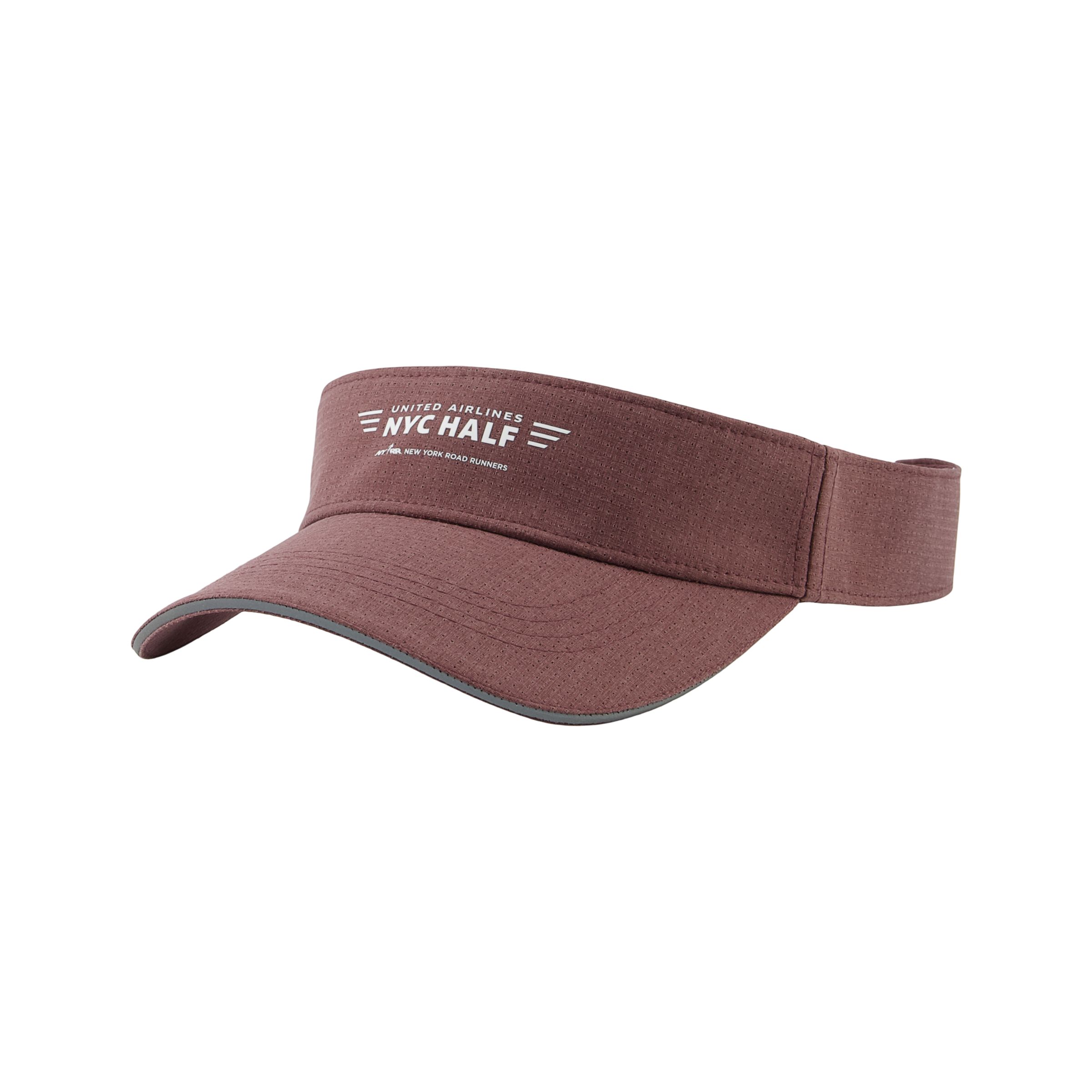 

New Balance Unisex United Half Performance Visor Brown - Brown