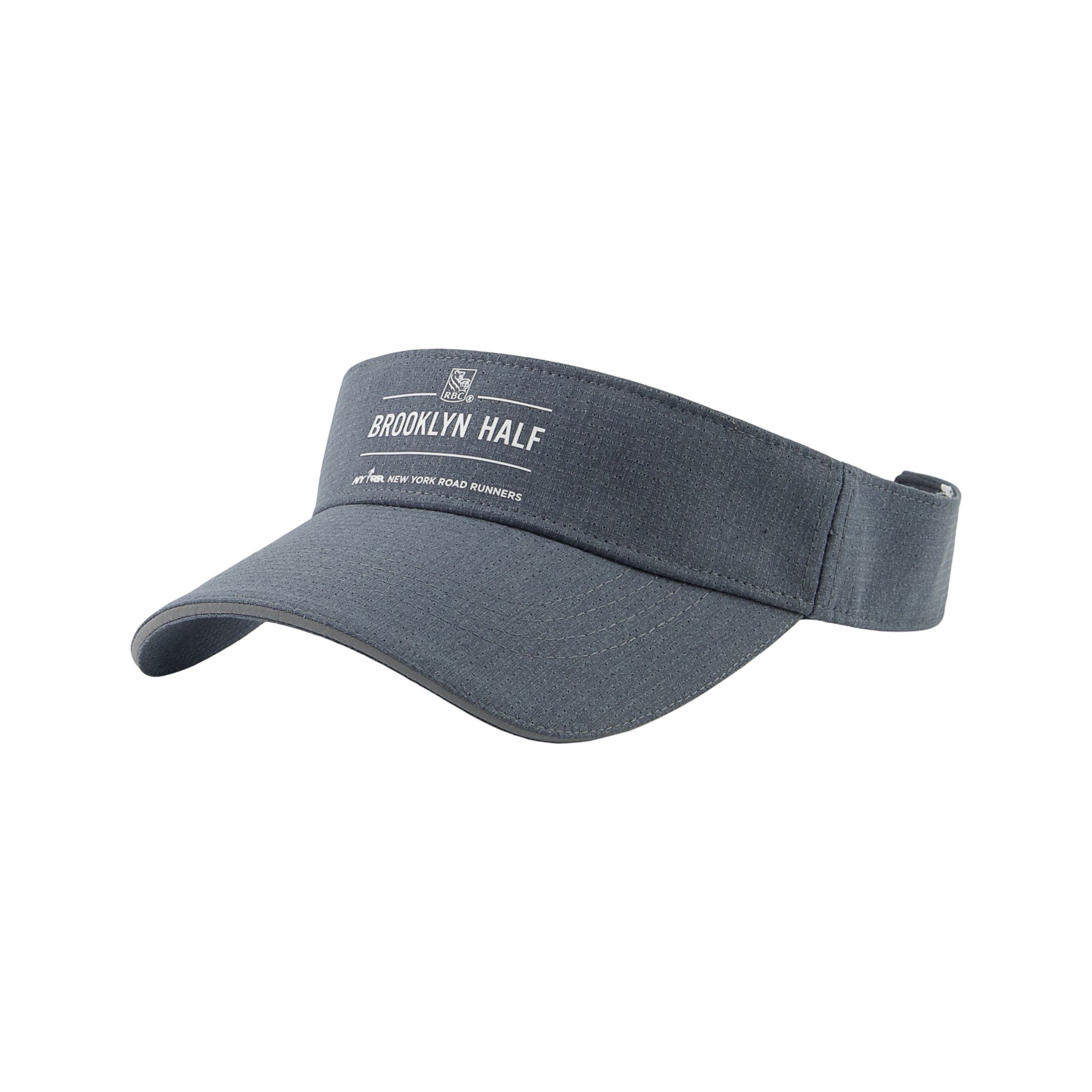 

New Balance Unisex Brooklyn Half Performance Visor Grey - Grey