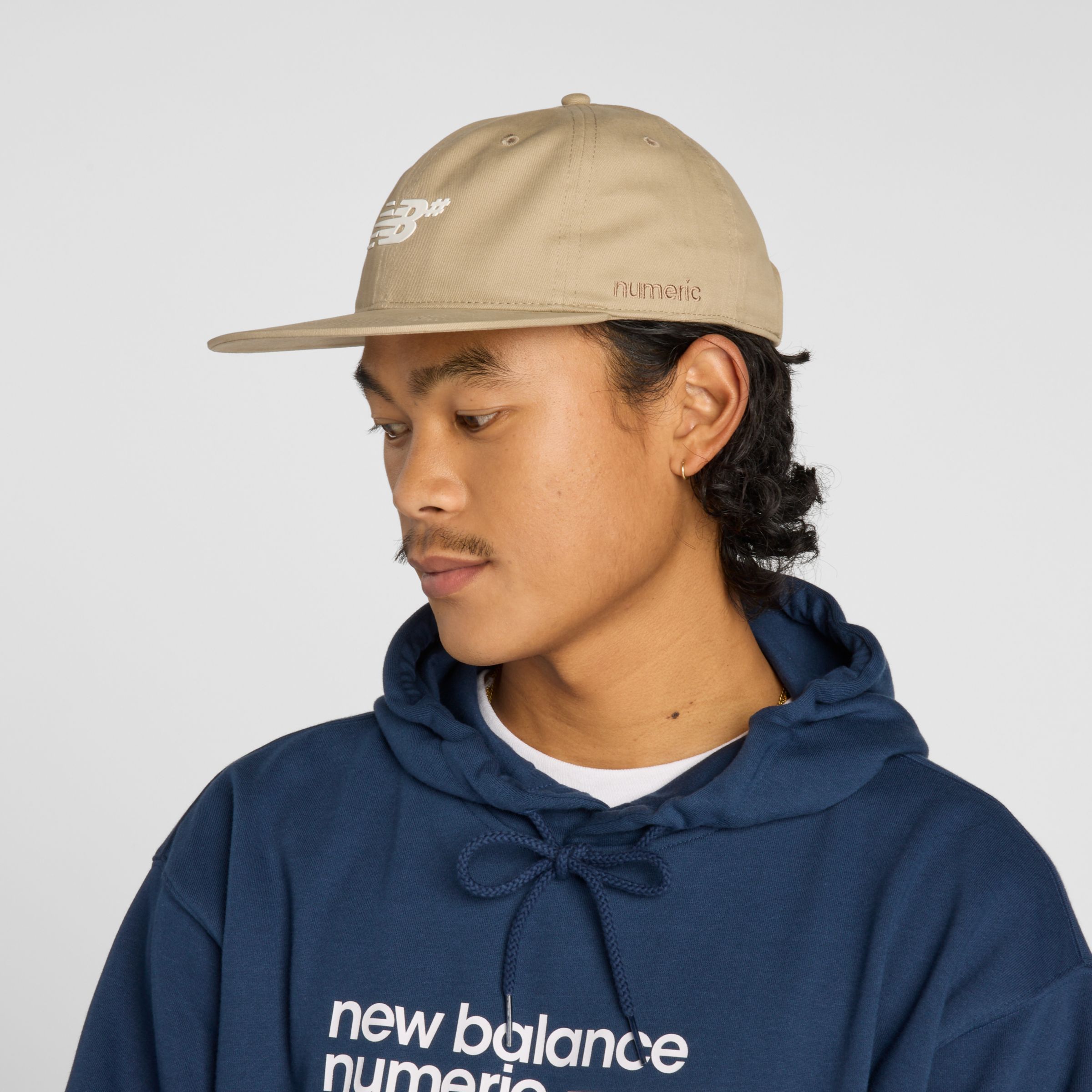 NB Numeric 6 Panel Deconstructed Flat Brim