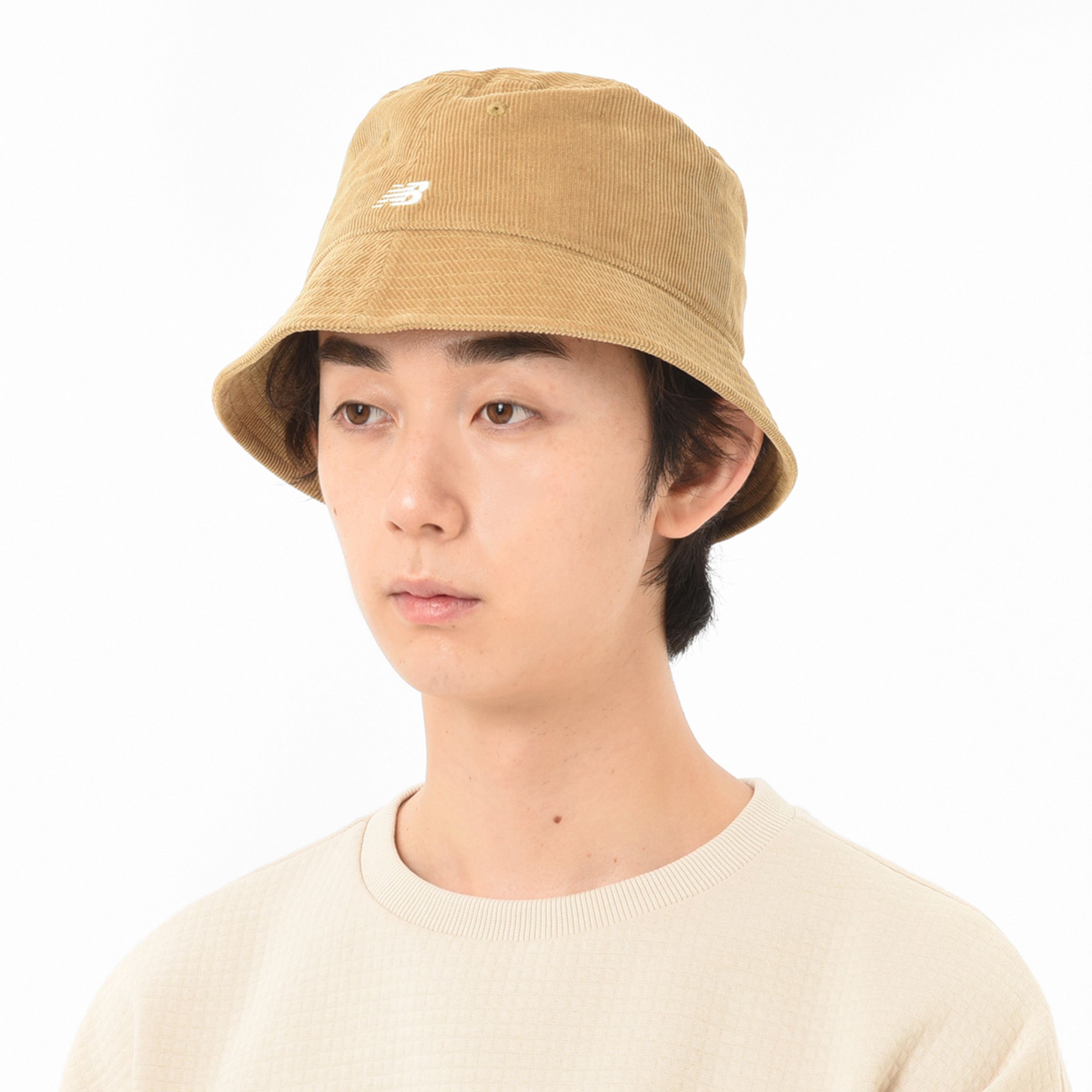 コーデュロイバケットハット