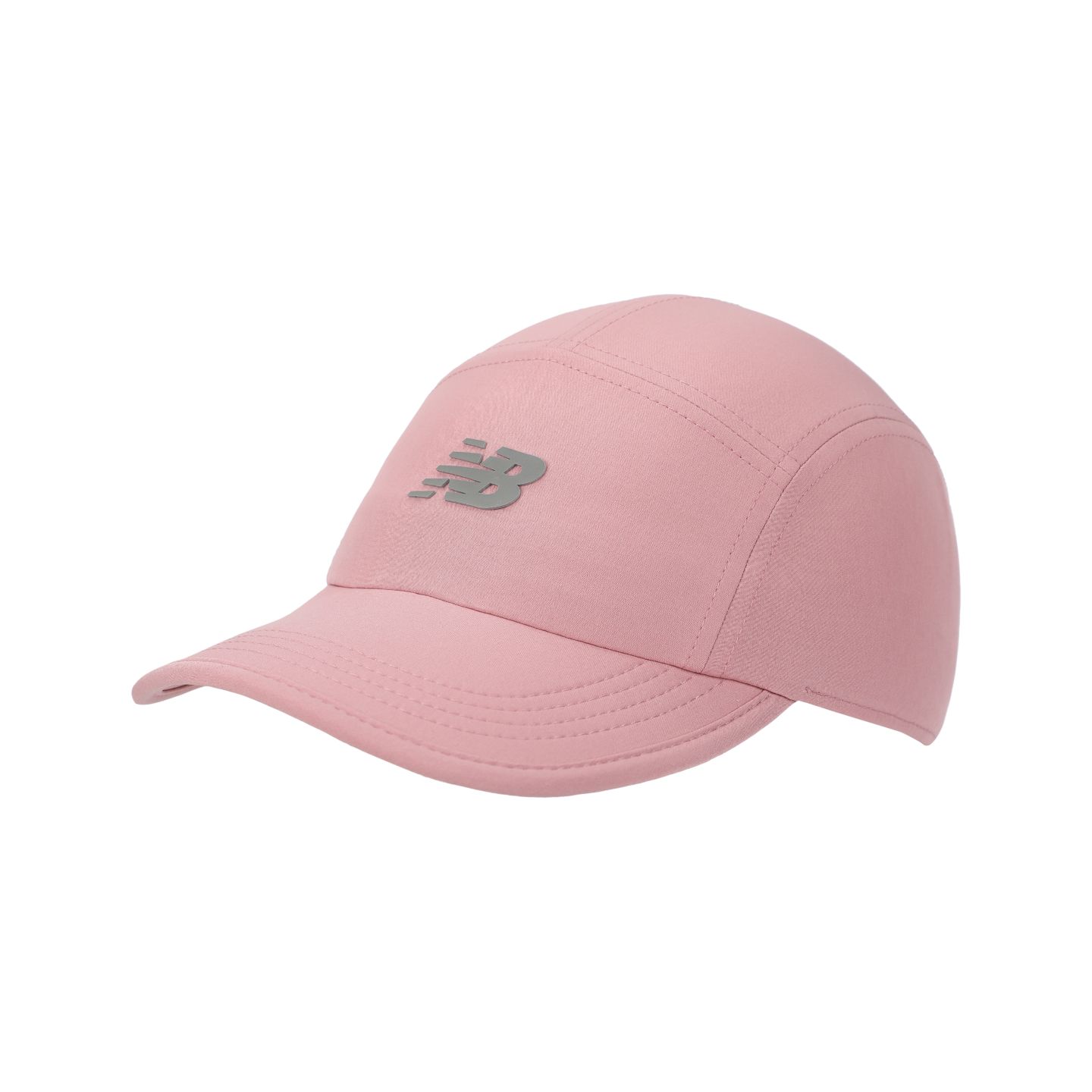 Мужской головной убор New Balance 5 Panel Performance Hat V 2.0, цвет: Розовый — фото 1