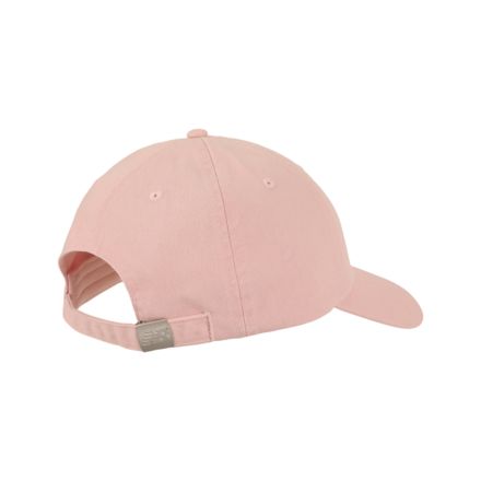 Women's 6 Panel Womens Classic Hat, BLACK with WHITE, LAH51009PHK