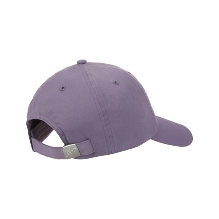 Women's 6 Panel Linear Logo Hat, CANDIED VIOLET with WHITE, LAH51010AA5