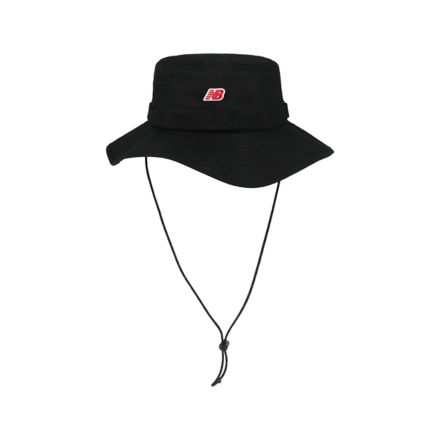 Boonie Bucket NB Patch 漁夫帽, BLACK, LAH51019BK