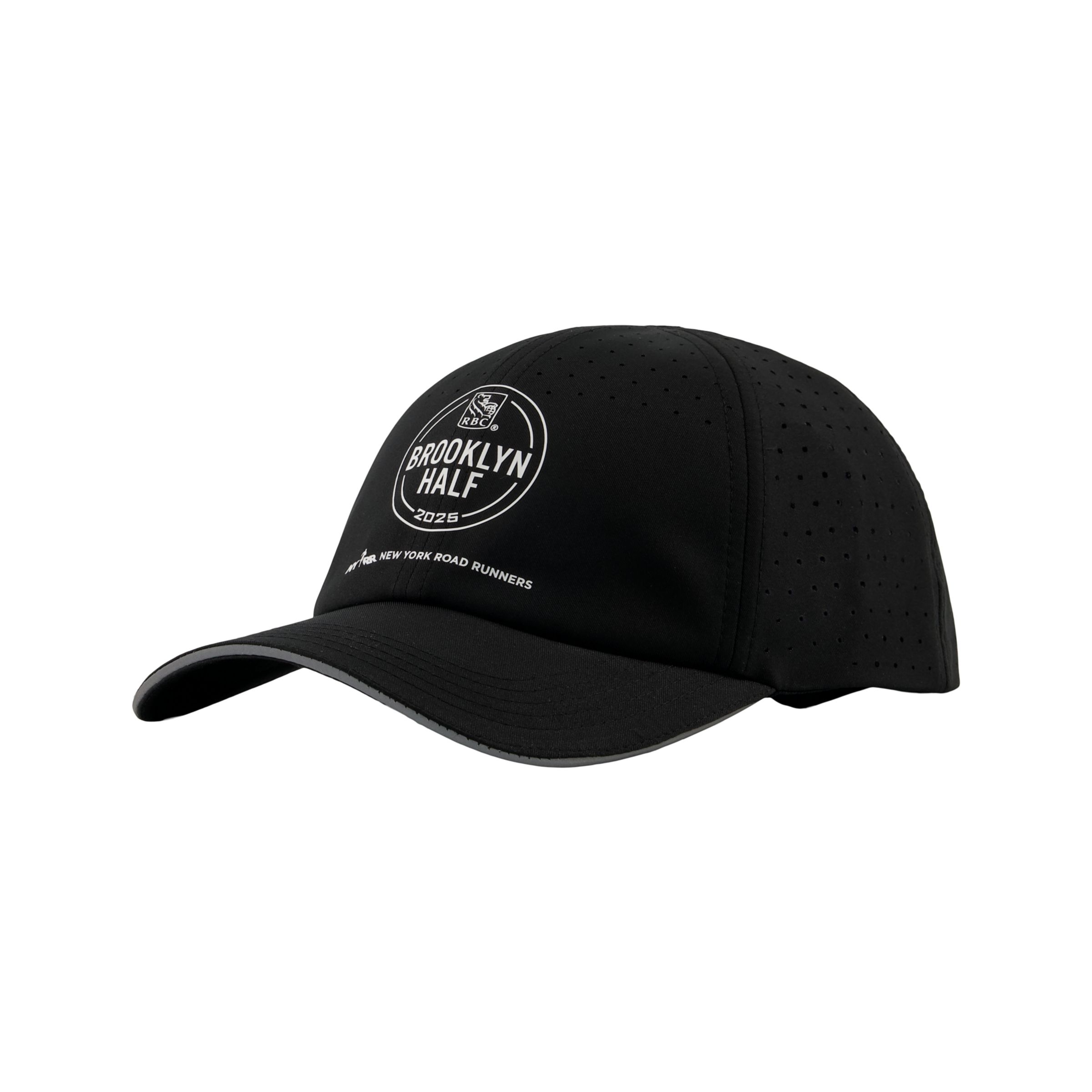 

New Balance Unisex Brooklyn Half 6 Panel Pro Run Hat Black - Black