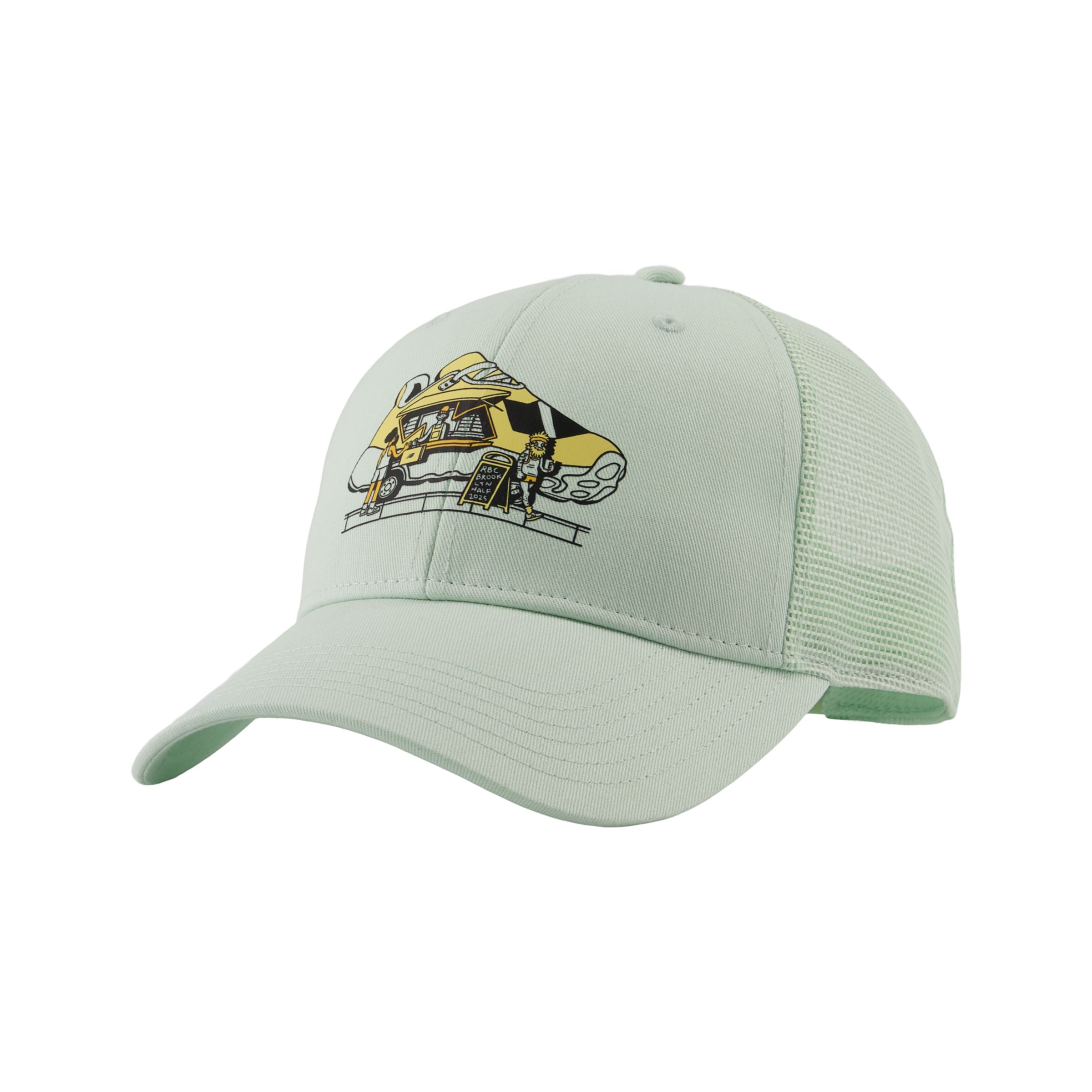

New Balance Unisex Brooklyn Half Trucker Hat Green - Green