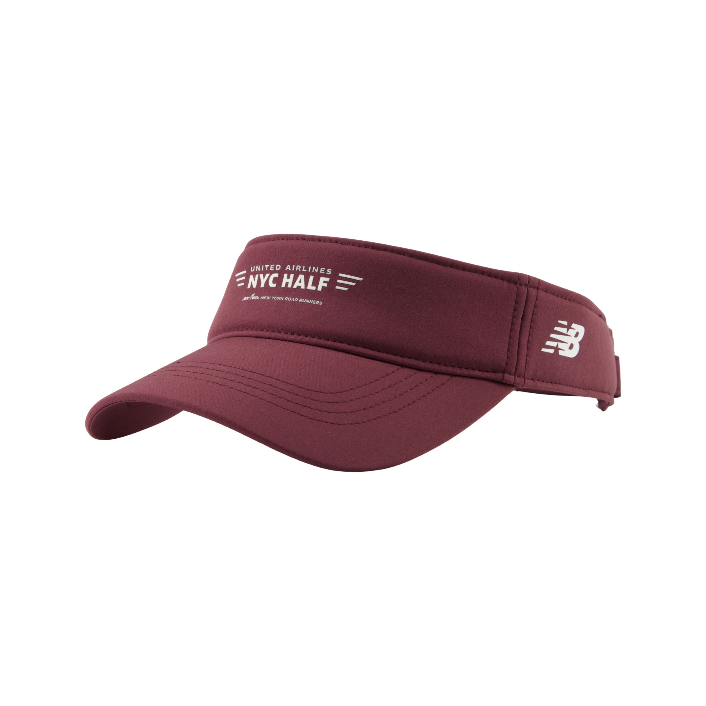 

New Balance Unisex United Half Performance Visor Purple - Purple