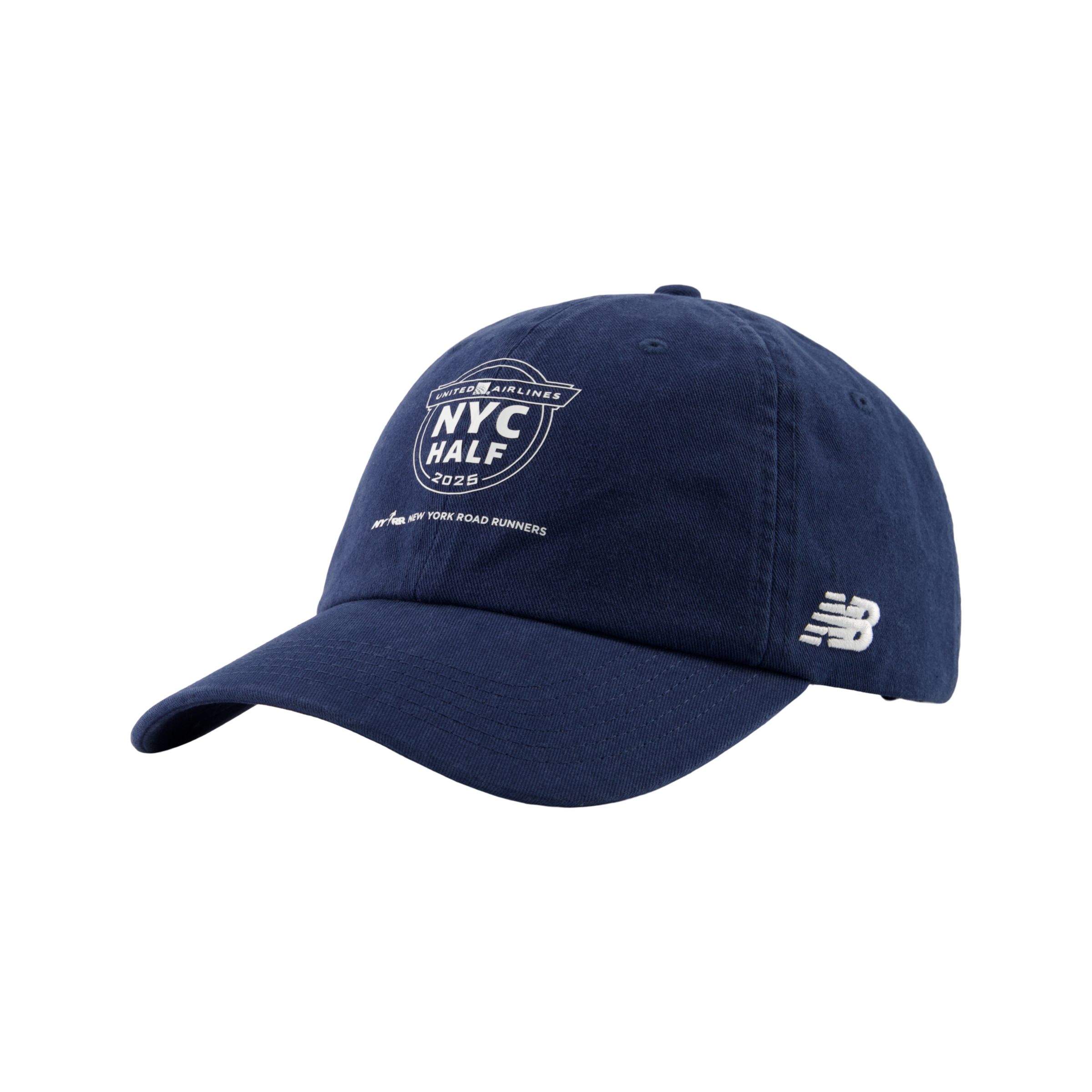 

New Balance Unisex United NYC Half 6 Panel Classic Hat Blue - Blue